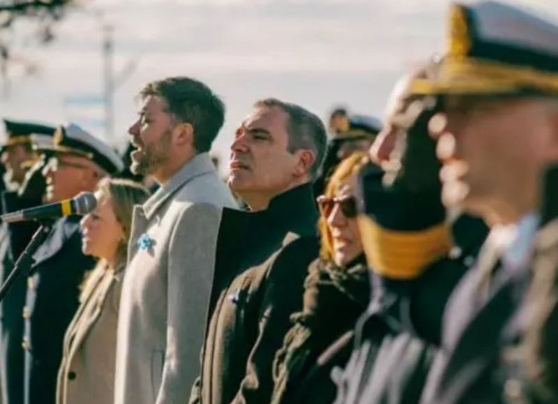 VIDEO | Agustín Neme convocó a trabajar "en equipo" durante el acto por el Día de la Independencia